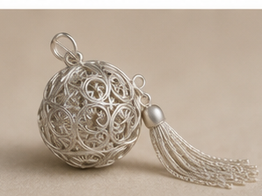Silver Filigree Ornament