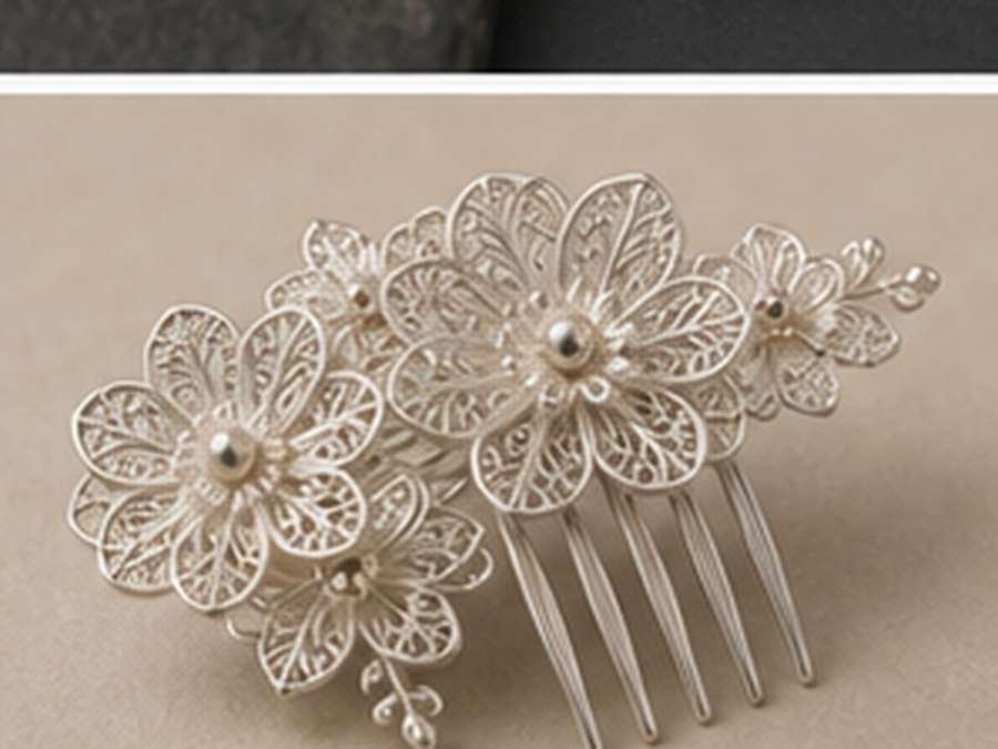 Silver Filigree Pendant Necklace