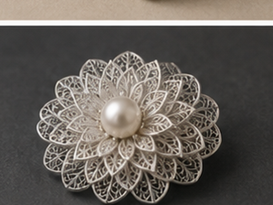 Silver Filigree Gift Ornament