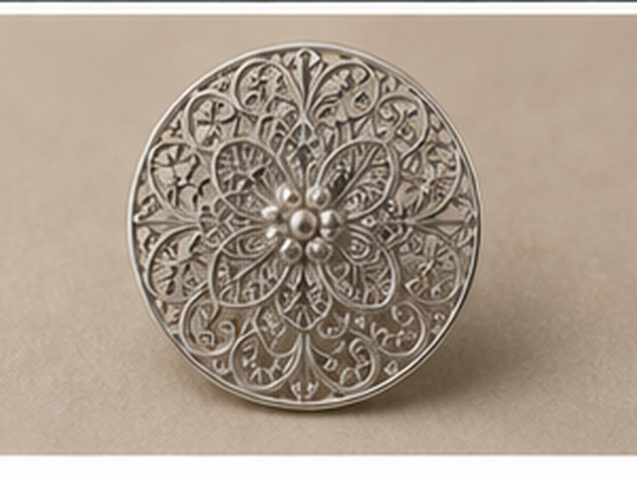 Silver Filigree Retail Jewelry Set
